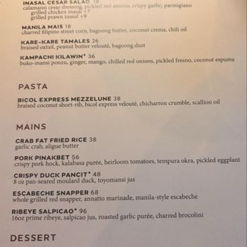 Sampa - Menu - Asian Fusion Near Me - Los Angeles, California Sampa - Menu - Asian Fusion Near Me - Los Angeles, California