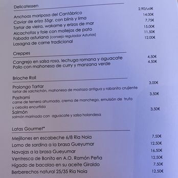 Gorki Selección - Menu - Andalusian Near Me - Málaga, Massachusetts