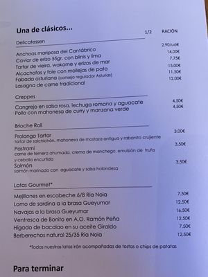 Menu photo 4 Gorki Selección Málaga, MA