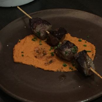 Mita's Restaurant and Bar - Love steak with carrot and almond spread - Spanish Near Me - Cincinnati, Ohio Mita's Restaurant and Bar - Love steak with carrot and almond spread - Spanish Near Me - Cincinnati, Ohio