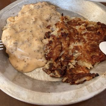 Rambling River Mercantile - Biscuits and sausage gravy and hash browns - Bakeries Near Me - Haw River, North Carolina Rambling River Mercantile - Biscuits and sausage gravy and hash browns - Bakeries Near Me - Haw River, North Carolina