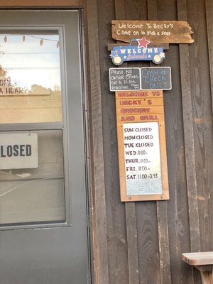 Becky's Grocery and Grill by null