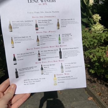 Lenz Winery - Wineries Near Me - Peconic, New York