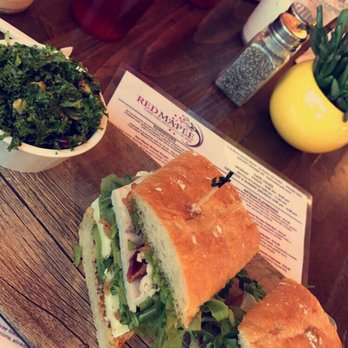 Red Maple - This turkey & brie sandwich has such Amazing flavor!! - Cafes Near Me - Los Angeles, California Red Maple - This turkey & brie sandwich has such Amazing flavor!! - Cafes Near Me - Los Angeles, California