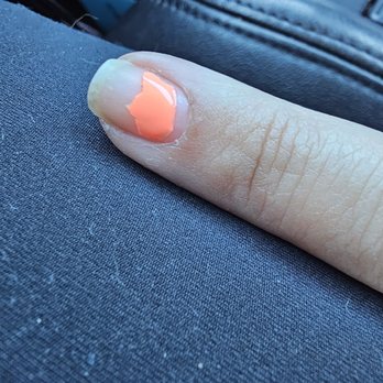 Amazing Nails & Spa - Lifted and peeled off from top. Not even a full week. - Nail Salons Near Me - Turlock, California Amazing Nails & Spa - Lifted and peeled off from top. Not even a full week. - Nail Salons Near Me - Turlock, California