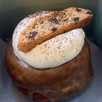 Deaux - Affogato Donut - great replicated taste of the original coffee dessert - Donuts Near Me - Redlands, California