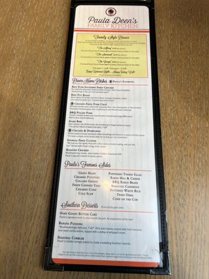 Menu photo 3 Paula Deen's Family Kitchen Branson, MO Menu photo 3 Paula Deen's Family Kitchen Branson, MO