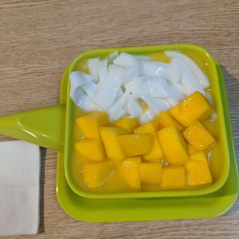 Me-Do Desserts - Mango Milk Noodles - Desserts Near Me - Brooklyn, New York