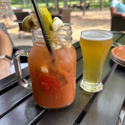 Bloody Mary and chaser