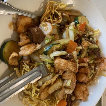 Panda Inn - 3/2023 wonderful location and always delicious Panda Beef; Pan Fried Noodles, Sizzling Rice Soup - Chinese Near Me - Ontario, California