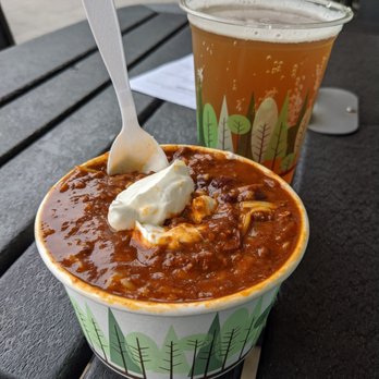 Werner Beef & Brew - Good chili but I think it should come standard w/ some traditional toppings. - American Near Me - Tillamook, Oregon Werner Beef & Brew - Good chili but I think it should come standard w/ some traditional toppings. - American Near Me - Tillamook, Oregon