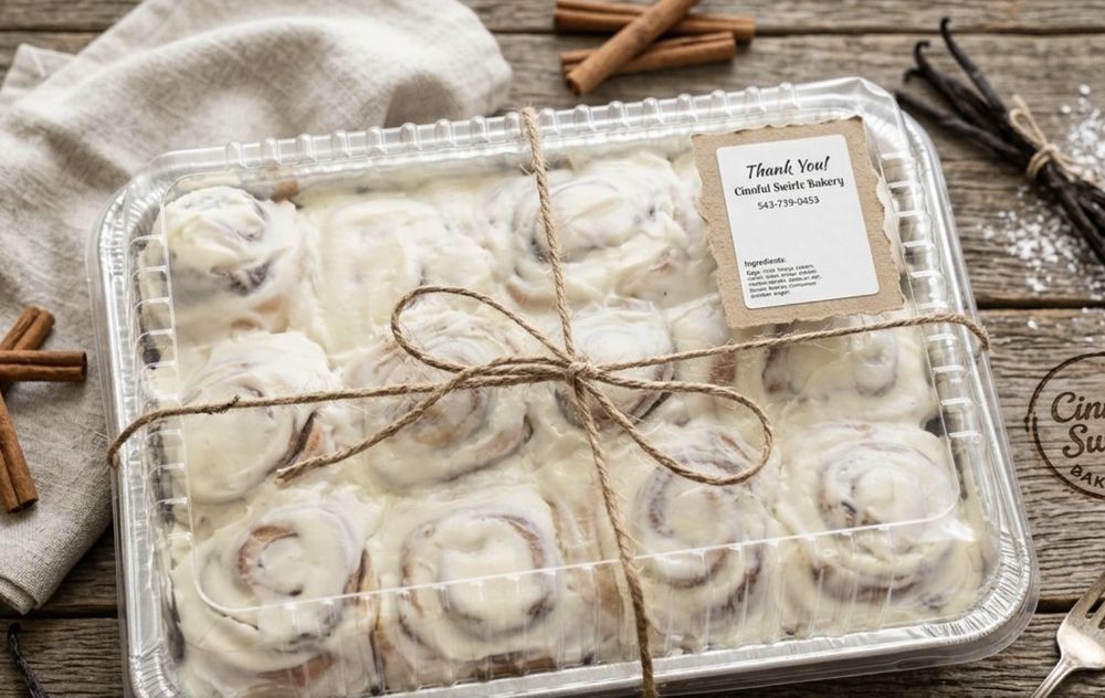 Cinnful Swirlz Bake Shop Logo