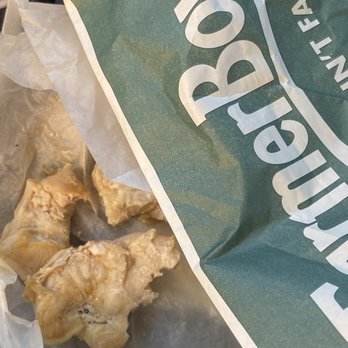 Farmer Boys - This is the chicken in my sandwich it is disgusting and taste horrible. $18 for a meal - Breakfast & Brunch Near Me - Victorville, California Farmer Boys - This is the chicken in my sandwich it is disgusting and taste horrible. $18 for a meal - Breakfast & Brunch Near Me - Victorville, California