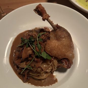 Nell Thorn Restaurant & Pub - Duck with mushroom pasta - New American Near Me - La Conner, Washington Nell Thorn Restaurant & Pub - Duck with mushroom pasta - New American Near Me - La Conner, Washington