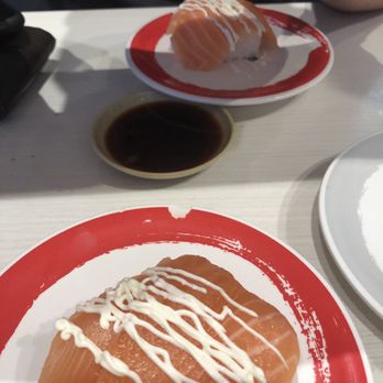 Genki Sushi - Ordered ONION salmon nigiri twice and didn't get onions on either of them.. - Sushi Bars Near Me - Kahului, Hawaii Genki Sushi - Ordered ONION salmon nigiri twice and didn't get onions on either of them.. - Sushi Bars Near Me - Kahului, Hawaii