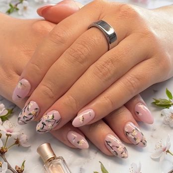 Tulips Fx Studio - Spring bloom hand painted nails - Eyelash Service Near Me - Thousand Oaks, California Tulips Fx Studio - Spring bloom hand painted nails - Eyelash Service Near Me - Thousand Oaks, California