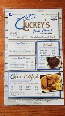 Menu photo 1 Luckey's Fish House Mize, MS