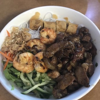 Pho Saigon - Combination Bun - soooo good! - Vietnamese Near Me - West Palm Beach, Florida