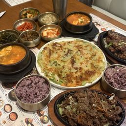 C11. Rice with Bulgogi & Tofu Combo