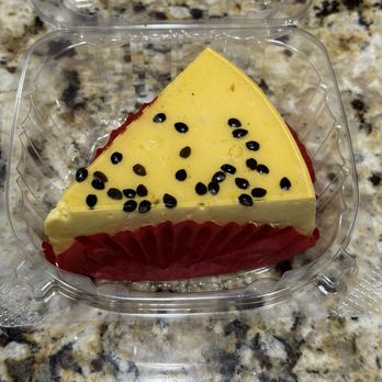 Alicia's Kitchen - Passion fruit cheesecake - Latin American Near Me - Charlotte, North Carolina