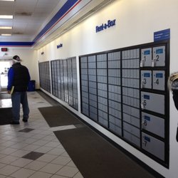 US Post Office - Many Post Office Boxes. Very convenient when you walk in.
