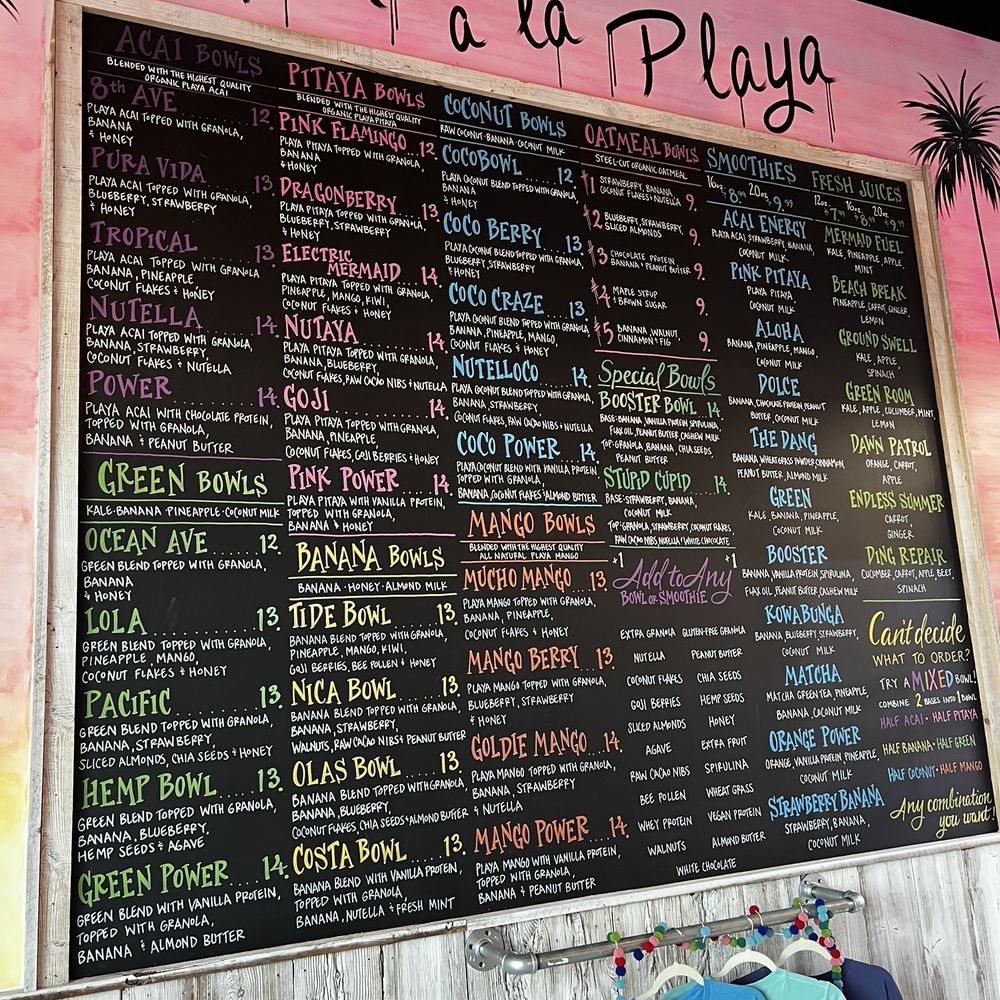 Playa Bowls - Acai Bowls Near Me - Cooper City, Florida Playa Bowls - Acai Bowls Near Me - Cooper City, Florida