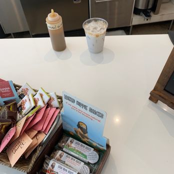 Kafn Coffee Bar - Salted Carmel with Almond milk - Coffee & Tea Near Me - Glendale, California Kafn Coffee Bar - Salted Carmel with Almond milk - Coffee & Tea Near Me - Glendale, California