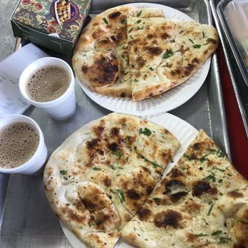 Baba Sweets - Garlic and butter naan. Both delicious - Desserts Near Me - Los Angeles, California
