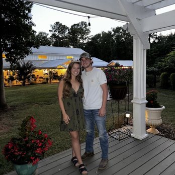 Nutwood Winery Tasting Room & Vineyard Cafe - Beau and Kirsten enjoying the beautiful grounds at Nutwood Winery. 2024 August - Wine Tasting Room Near Me - LaGrange, Georgia Nutwood Winery Tasting Room & Vineyard Cafe - Beau and Kirsten enjoying the beautiful grounds at Nutwood Winery. 2024 August - Wine Tasting Room Near Me - LaGrange, Georgia