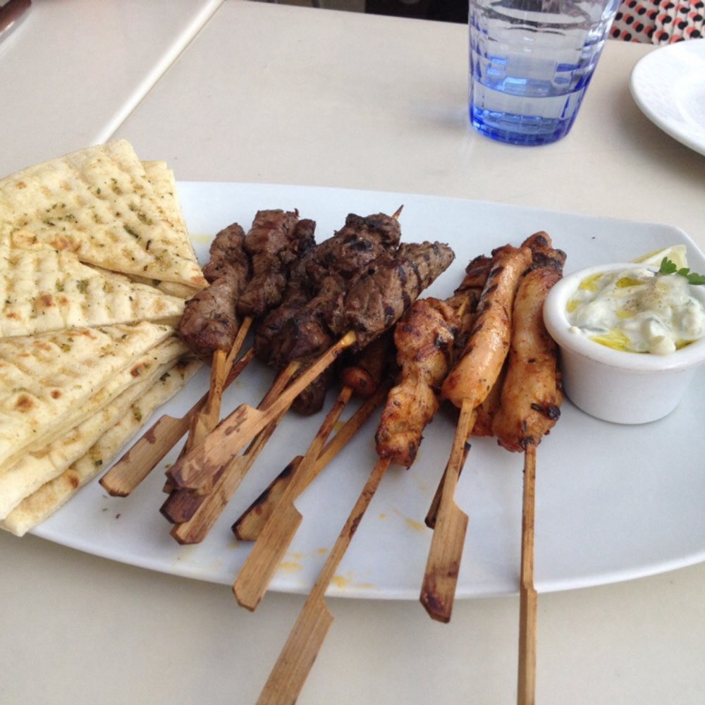 Georges - Mix lamb and chicken skewers - Mediterranean Near Me - Sydney, NSW