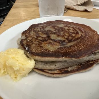 Joy Cafe - masa pancakes (side of honey not shown) - Coffee & Tea Near Me - Sunnyvale, Texas