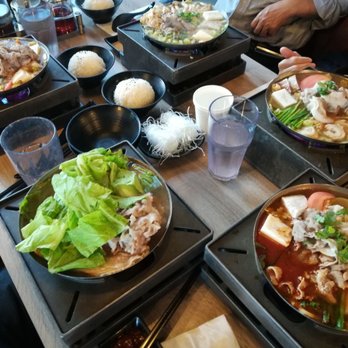 Boiling Point - 5 different pots (2 house special, 2 lamb, 1 sea food) - Taiwanese Near Me - Seattle, Washington