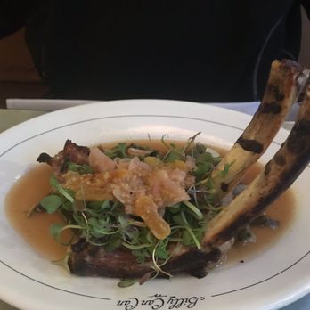 Billy Can Can - Bone in pork chop - Steakhouses Near Me - Dallas, Texas Billy Can Can - Bone in pork chop - Steakhouses Near Me - Dallas, Texas