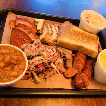Rustlers BBQ - This was enough for 2 of us to split with leftovers! - Southern Near Me - Henryetta, Oklahoma