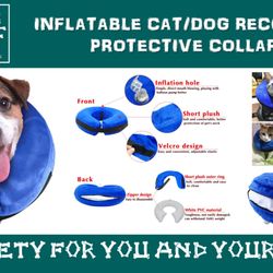 Sector Woof Canine Fitness & Wellness - - Replaces the cone to prevent biting/licking of wounds/stitches. - Does not block peripheral vision. - Does not damage your ...