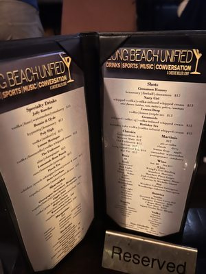 Menu photo 5 Long Beach Unified Bar & Lounge Long Beach, CA Menu photo 5 Long Beach Unified Bar & Lounge Long Beach, CA