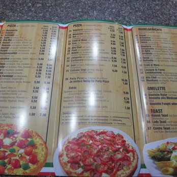 Pizzeria Centro - Pizzeria Centro - Speisekarte - Italian Near Me - Haßloch, RP