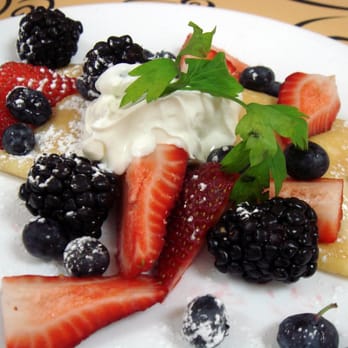 Simon's Coffee House - Sweet fruit crepe - Delis Near Me - Sarasota, Florida