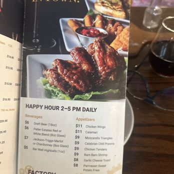 The Old Spaghetti Factory - Happy Hour drinks and appetizers - Italian Near Me - Richmond, British Columbia The Old Spaghetti Factory - Happy Hour drinks and appetizers - Italian Near Me - Richmond, British Columbia