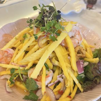 Prode - Mango Shrimp Salad - Thai Near Me - Little Neck, New York