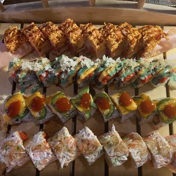 Tsunami Mount Pleasant - Angry Dragon, Crazy Tuna, Bullet and Pikachu Rolls - Sushi Bars Near Me - Mount Pleasant, South Carolina