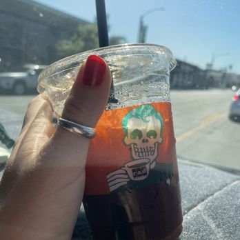 Rad Coffee  - Iced Americano with Honey - Coffee & Tea Near Me - Long Beach, California