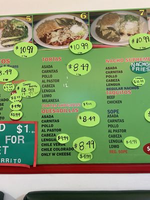 Menu photo 5 Taqueria Escalante Anaheim, CA