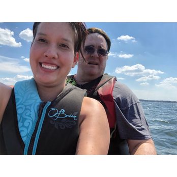 DNS  Watersports At Lake Conroe - Uh oh Mikka's driving.. - Boating Near Me - Willis, Texas