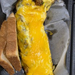 Sweet Sadie's - Shrimp omelet