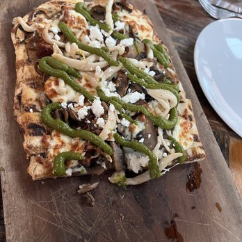 Vancouver Urban Winery - Bacon and mushroom pizza - Wineries Near Me - Vancouver, British Columbia Vancouver Urban Winery - Bacon and mushroom pizza - Wineries Near Me - Vancouver, British Columbia