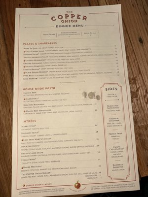 Menu photo 1 The Copper Onion Salt Lake City, UT Menu photo 1 The Copper Onion Salt Lake City, UT