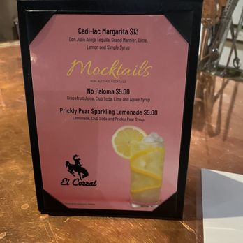 El Corral - Mocktails - Steakhouses Near Me - Tucson, Arizona El Corral - Mocktails - Steakhouses Near Me - Tucson, Arizona