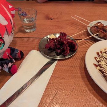 Ramen Moto - Baby Octopus Kushiyaki - Ramen Near Me - Houston, Texas Ramen Moto - Baby Octopus Kushiyaki - Ramen Near Me - Houston, Texas