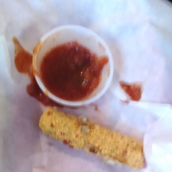 Catalano's Pizza - Motzzarela stick almost gone. - Pizza Near Me - Long Beach, California Catalano's Pizza - Motzzarela stick almost gone. - Pizza Near Me - Long Beach, California